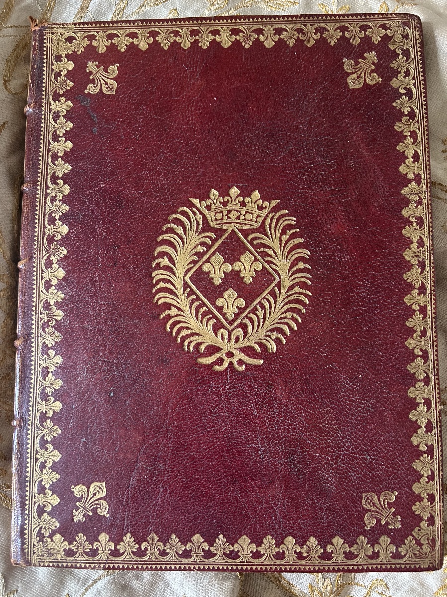 Livret de l’opéra Thésée de Lully représentation du 8 décembre 1765 armes de Madame Adélaïde -photo-2