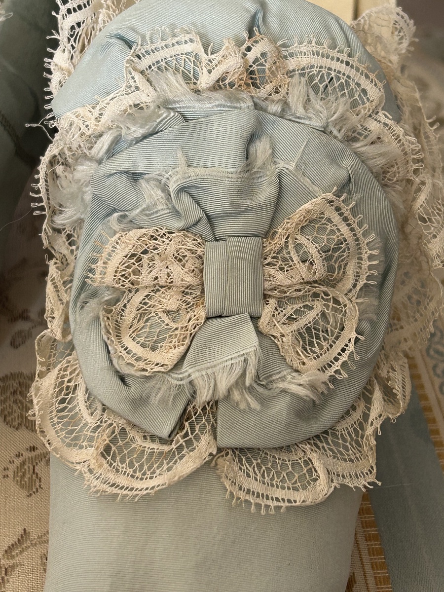 Paire de souliers de bal époque Napoléon III -photo-3