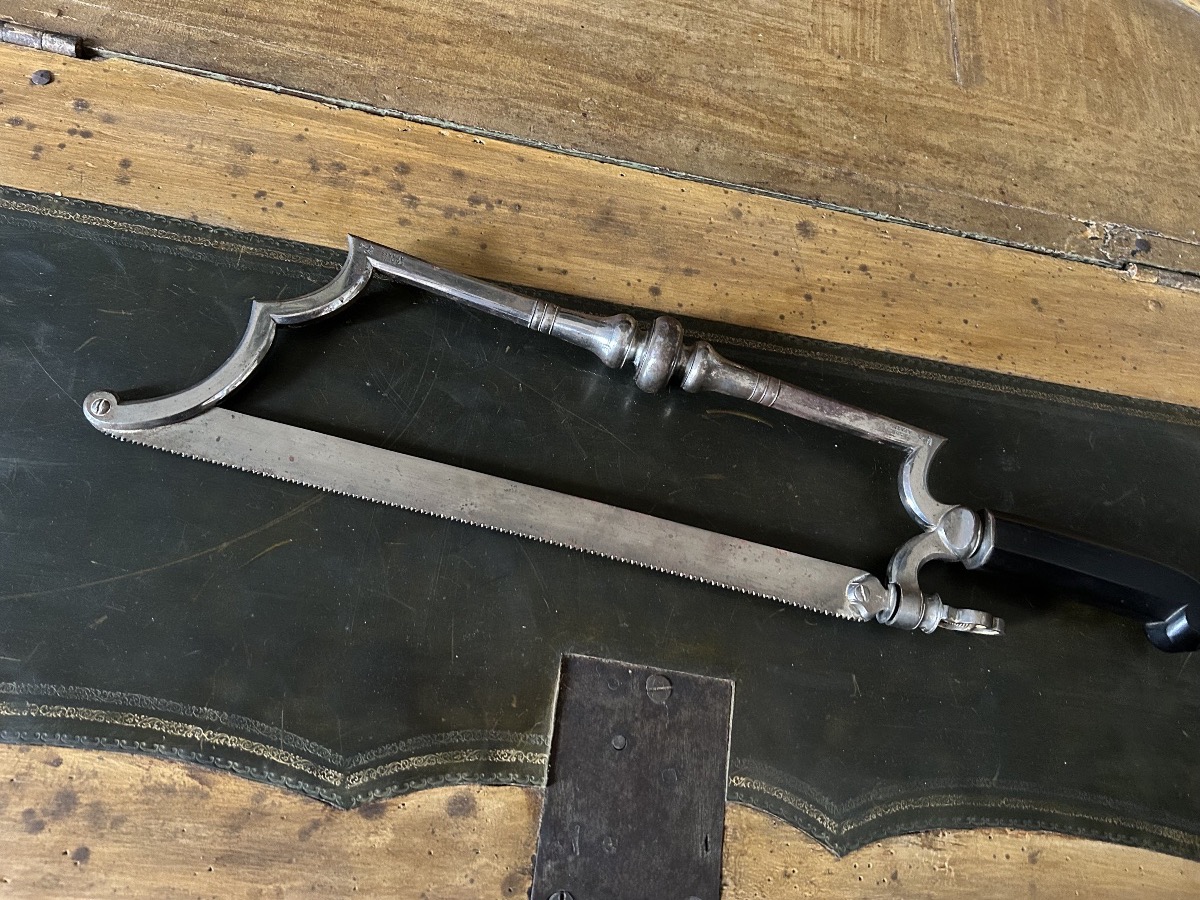 Surgeon's Amputation Saw From The Late 18th Century 