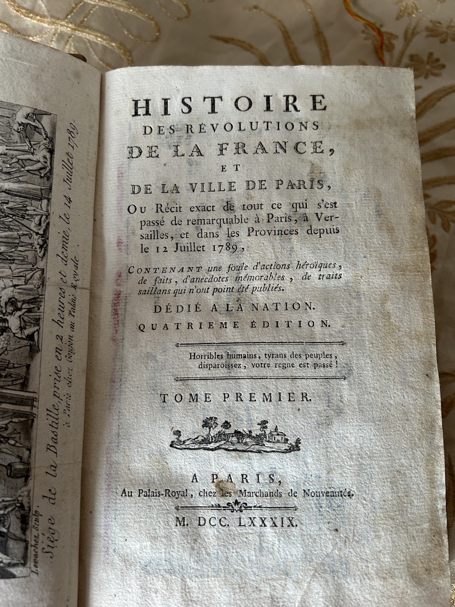 History Of The Revolutions In France And The City Of Paris, 1789 And 1790