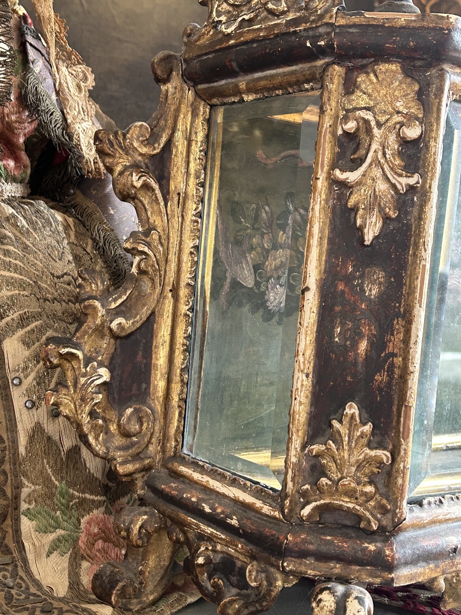 Small Display Case Or Reliquary From The 18th-century Rococo Period -photo-2