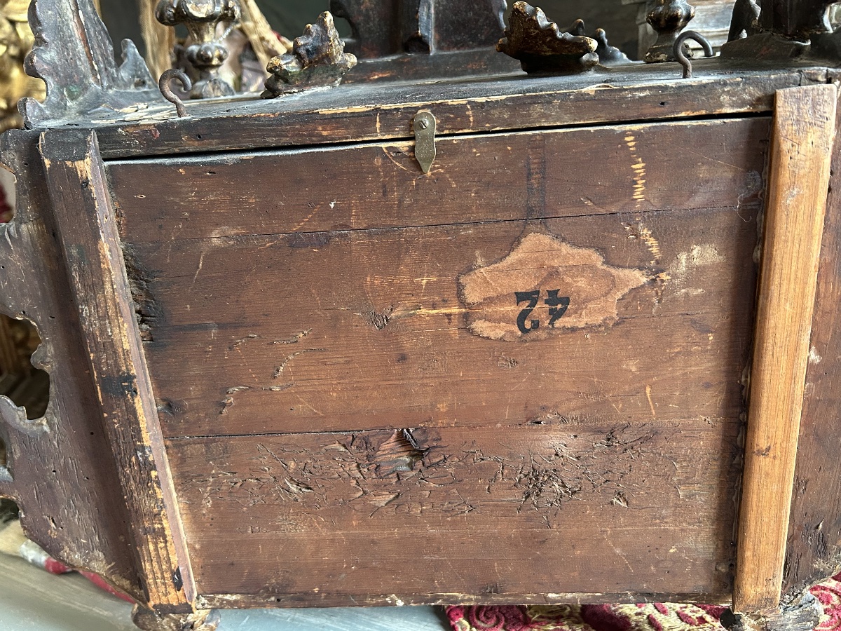 Small Display Case Or Reliquary From The 18th-century Rococo Period -photo-4