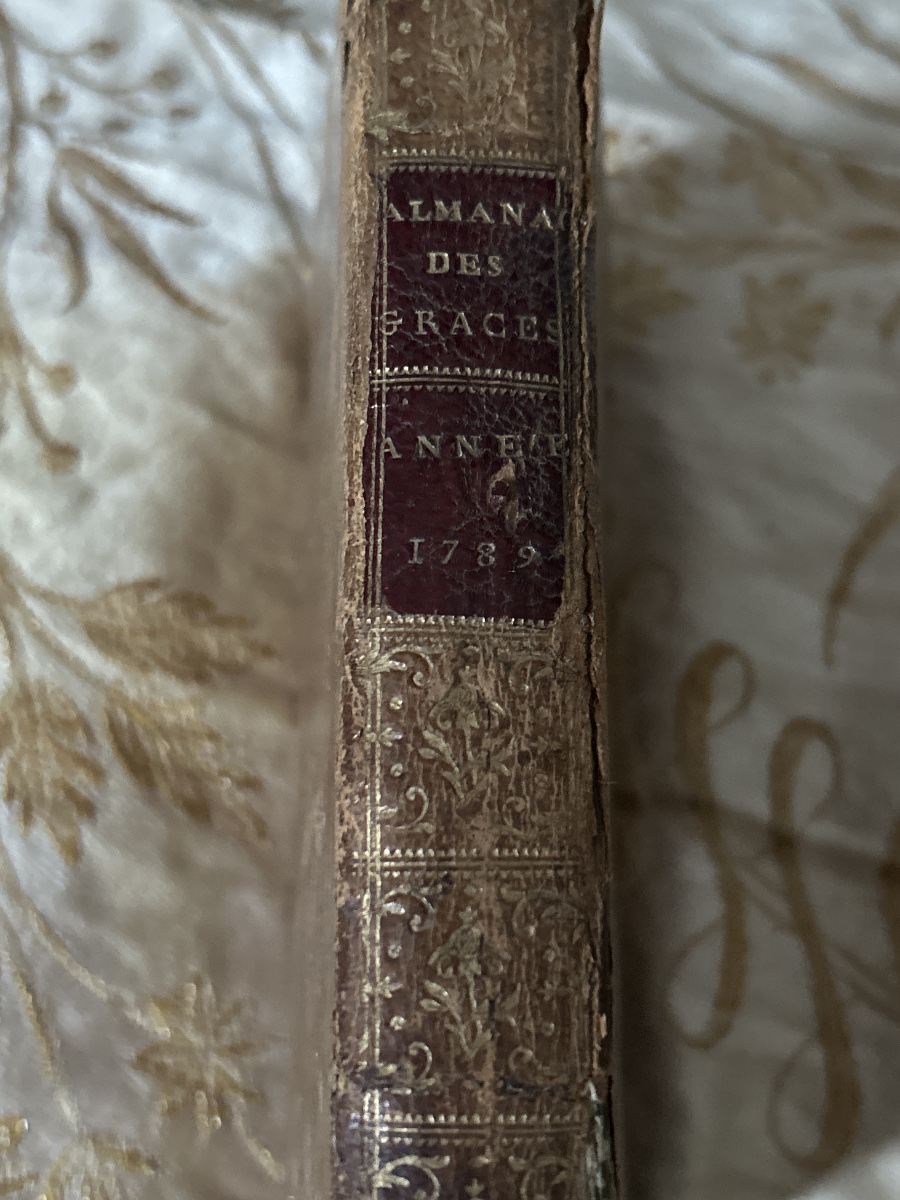 Almanach des Graces Étrennes erotiques chantantes dédié a Madame Comtesse d’Artois 1789-photo-5