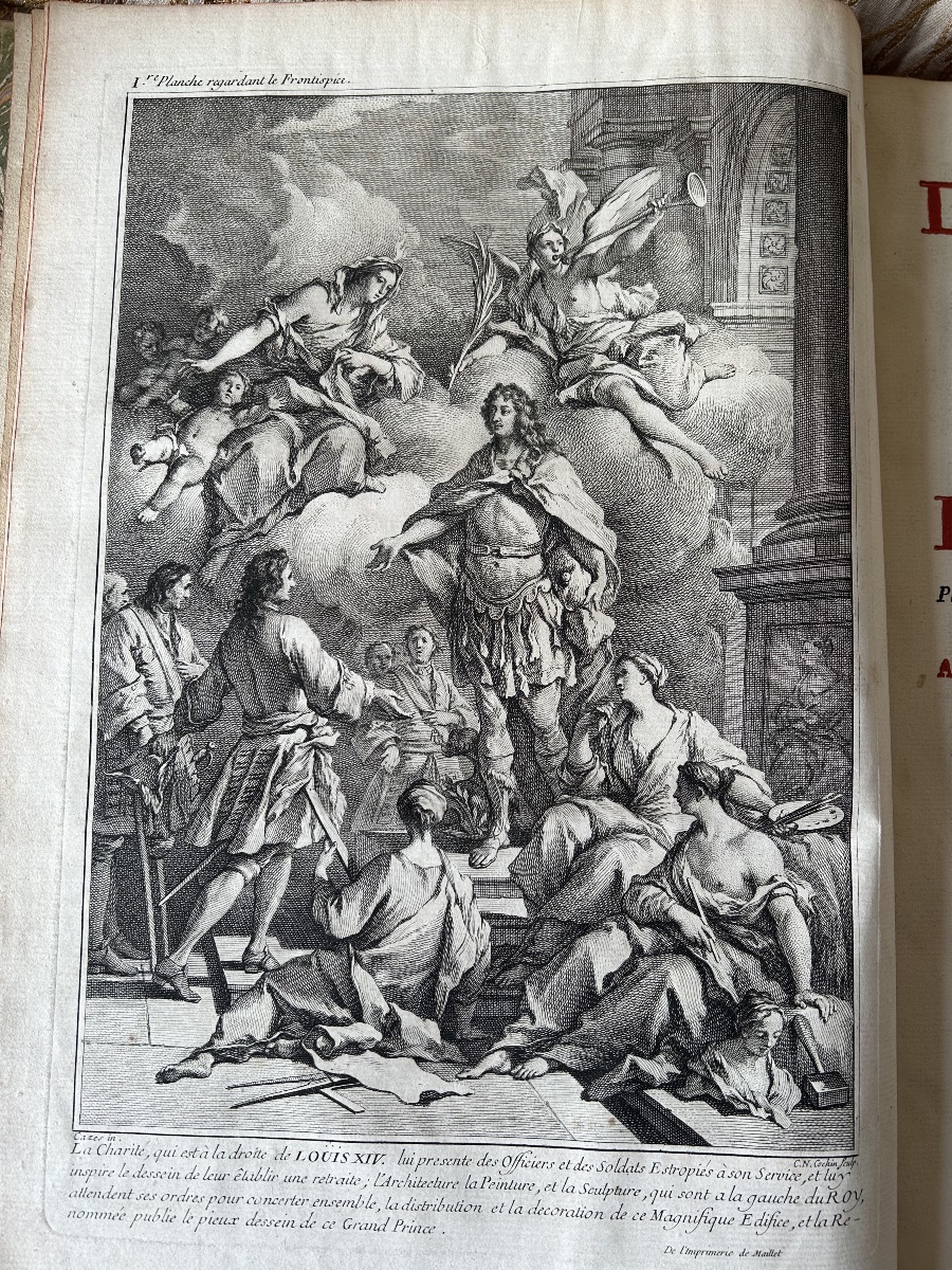 Historical Description Of The Hotel Royal Des Invalides, First Edition, 1756-photo-4