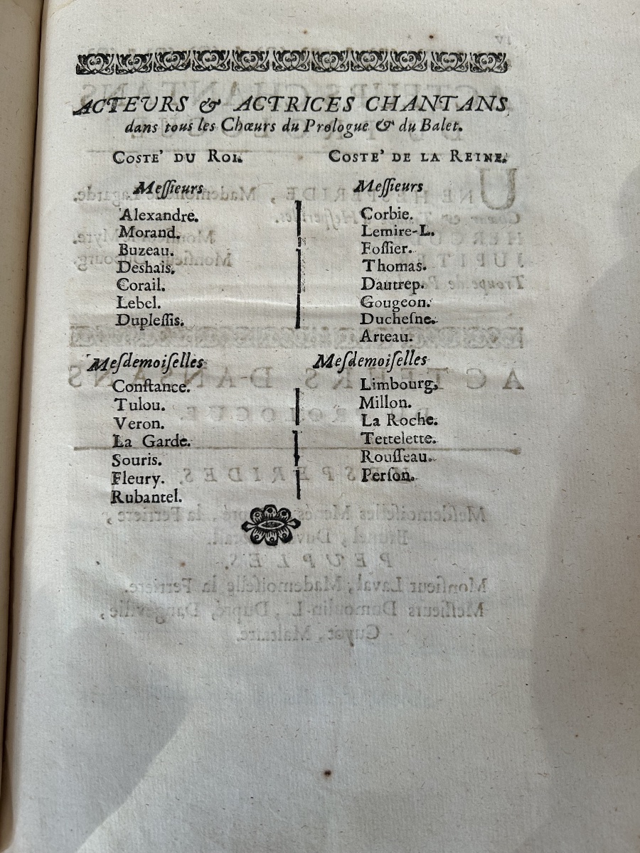 Livret de l’opéra Issé de André Cardinal Destouches 1719 -photo-4