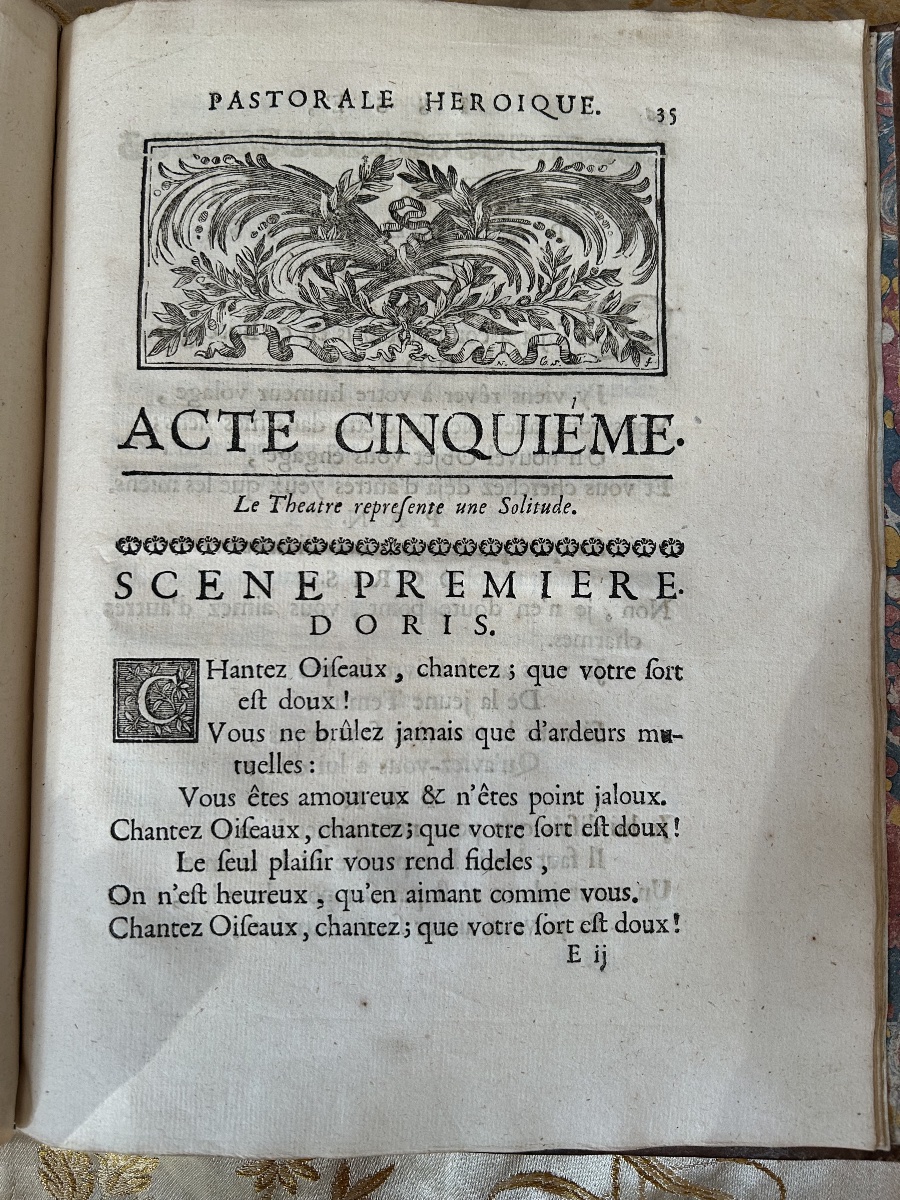 Livret de l’opéra Issé de André Cardinal Destouches 1719 -photo-5