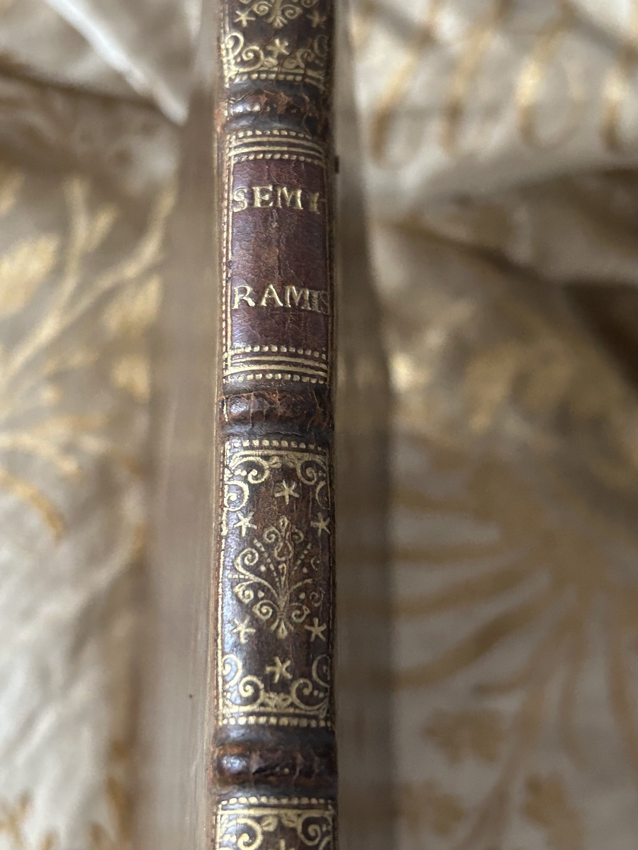 Semiramis Tragédie Lyrique d’André Cardinal Destouches édition originale du livret 1718-photo-6