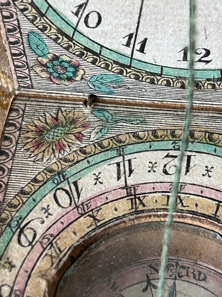 Portable Sundial From The Louis XVI Period, Southern Germany, Circa 1790-photo-2