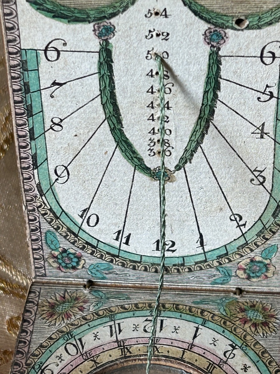 Portable Sundial From The Louis XVI Period, Southern Germany, Circa 1790-photo-3