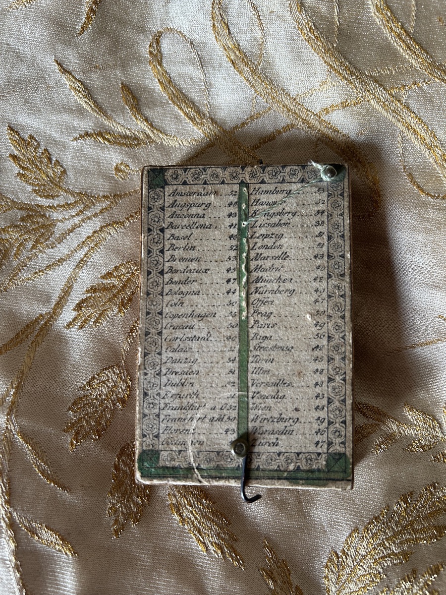 Portable Sundial From The Louis XVI Period, Southern Germany, Circa 1790-photo-2