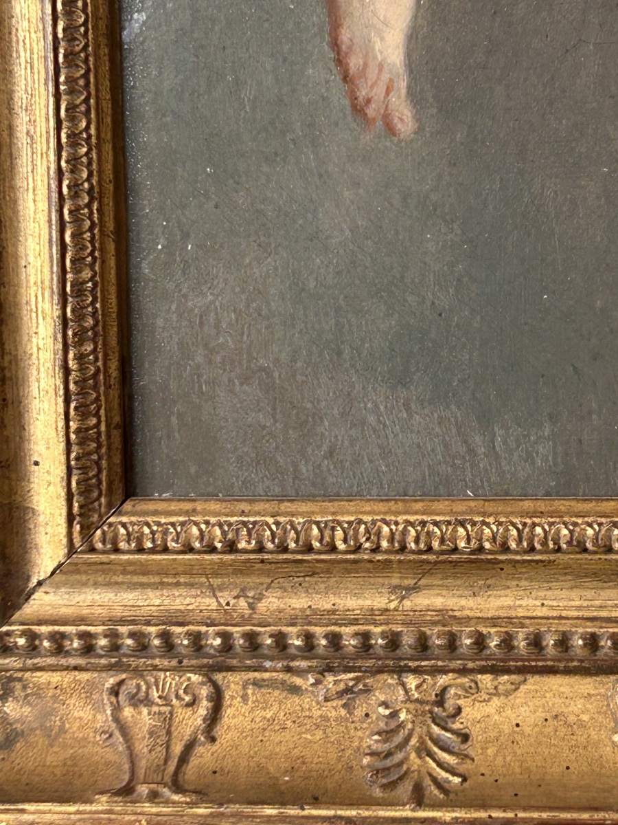 Nymphe et Amour allégorie du Printemps suiveur de Pierre Paul Prudh’on décor Hôtel de Lannoy-photo-1