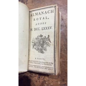 Royal Almanac For The Year 1785