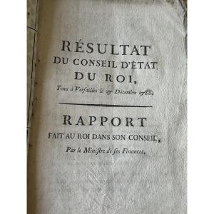 Procès de Louis XVI décrets de la Convention Nationale et Résultat du Conseil d’Etat du Roi