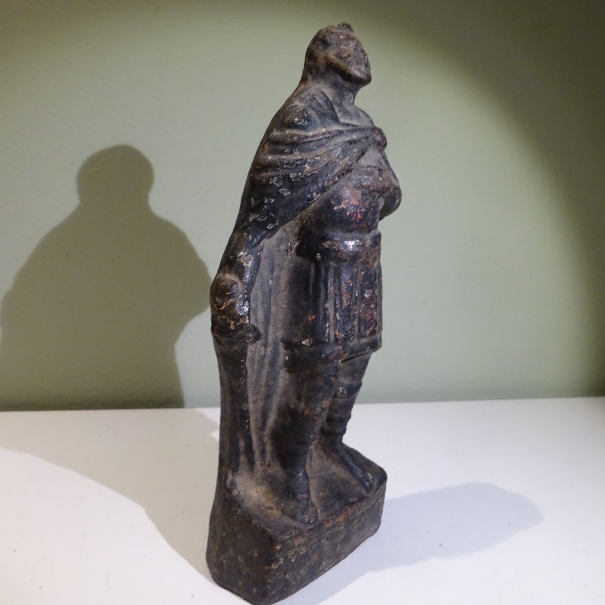 Rare Saint Donat Fonte XVIIe-photo-3