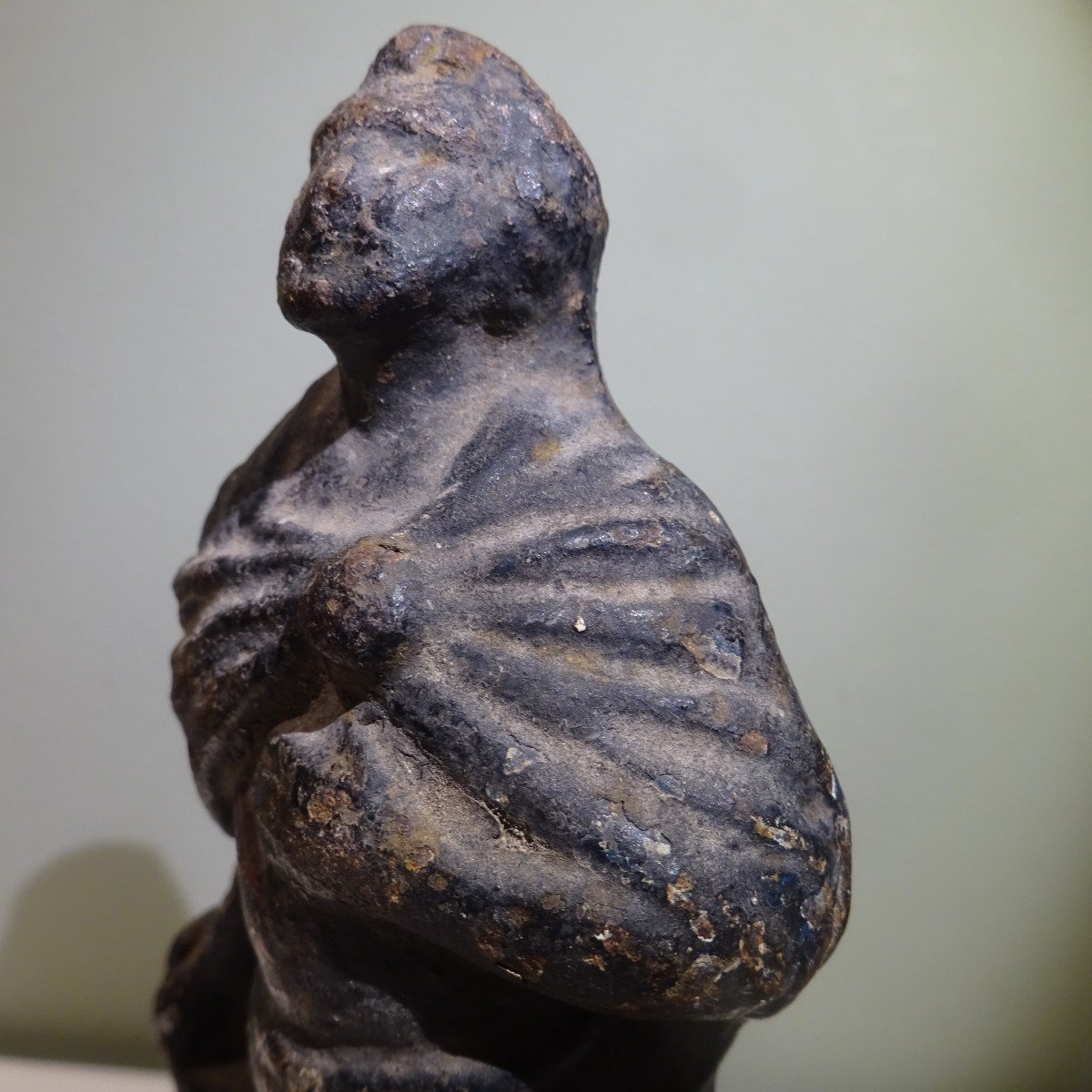 Rare Saint Donat Fonte XVIIe-photo-4
