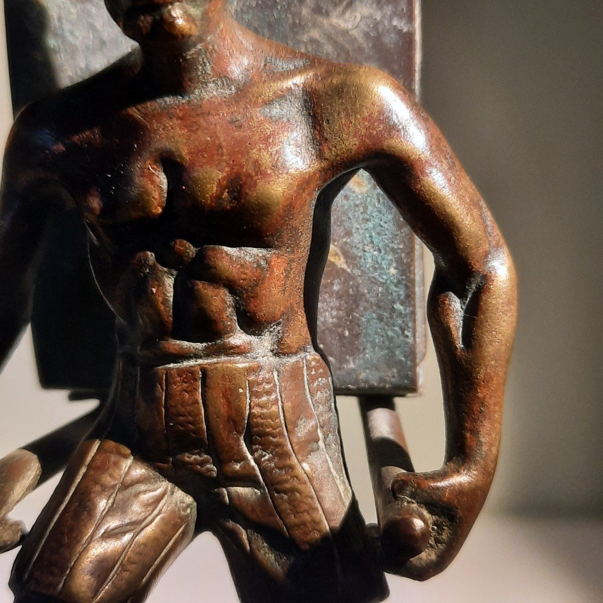 Abdo De Pyrogène Nubien Bronze de Vienne-photo-4
