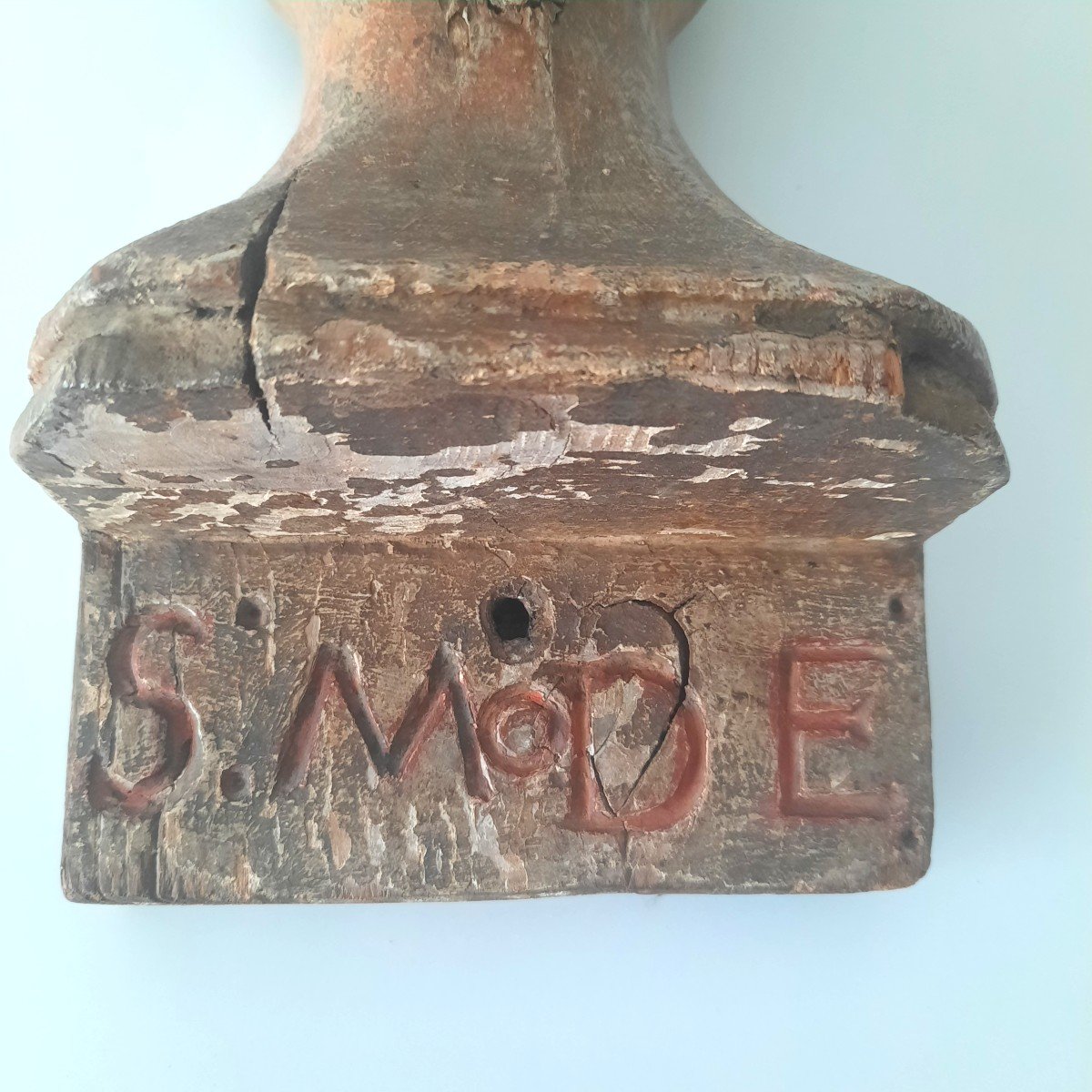 Bust Of Saint Baroque.... Fashionable...-photo-3