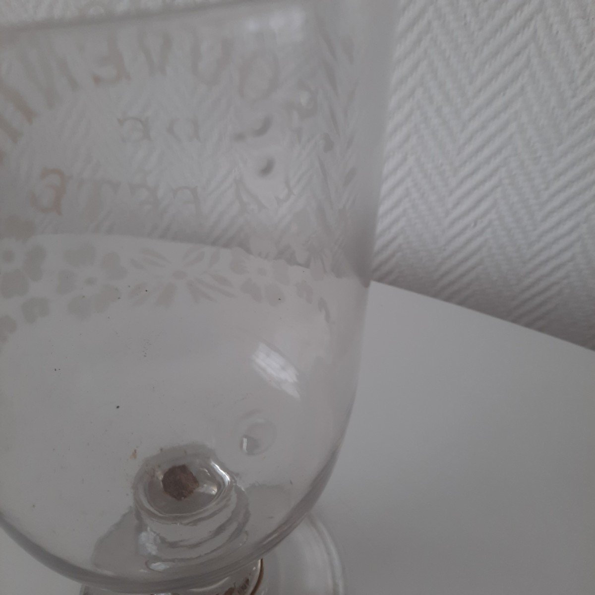  verres anciens : Les Photos N'existaient Pas  Alors On Emportait Le Gros Verre-photo-1