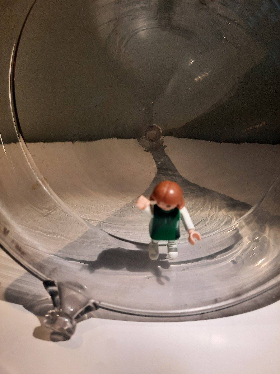 Curieux Entonnoir De Verre...-photo-2