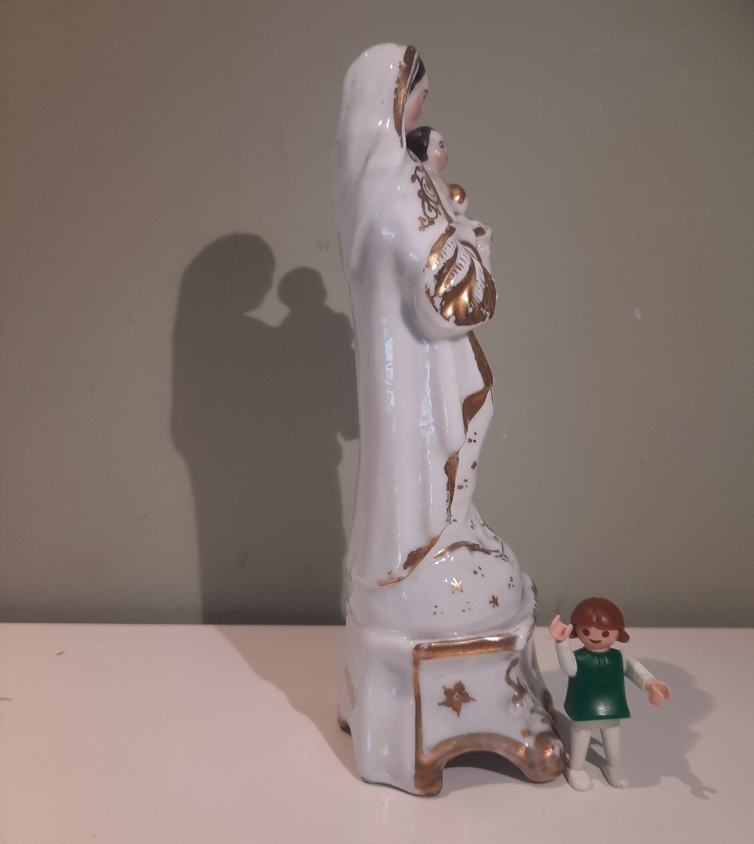 Old Porcelain From Paris... Oh Marie....how Lucky You Were...-photo-4