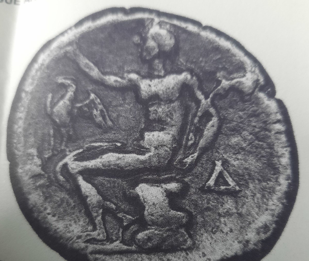 Hemidrachm From Megalopolis 175-168 Bc-photo-2