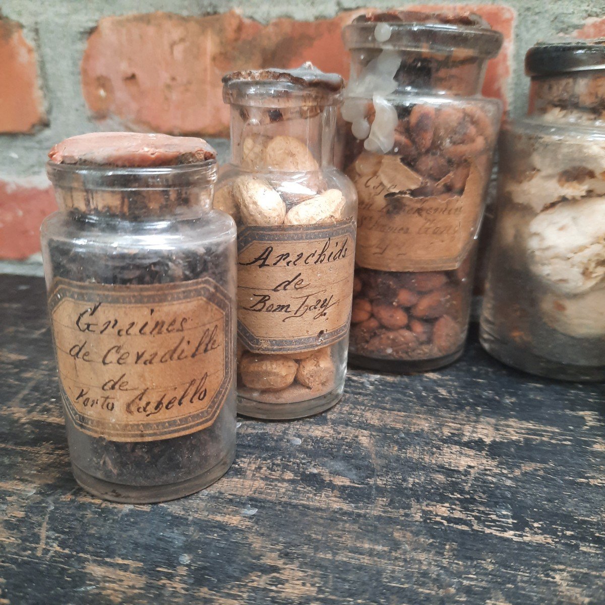18th Century Vials... Seeds Of Scholars...-photo-3