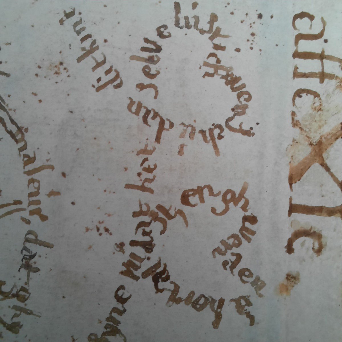 Anagram And Illumination From The 17th Century...-photo-3