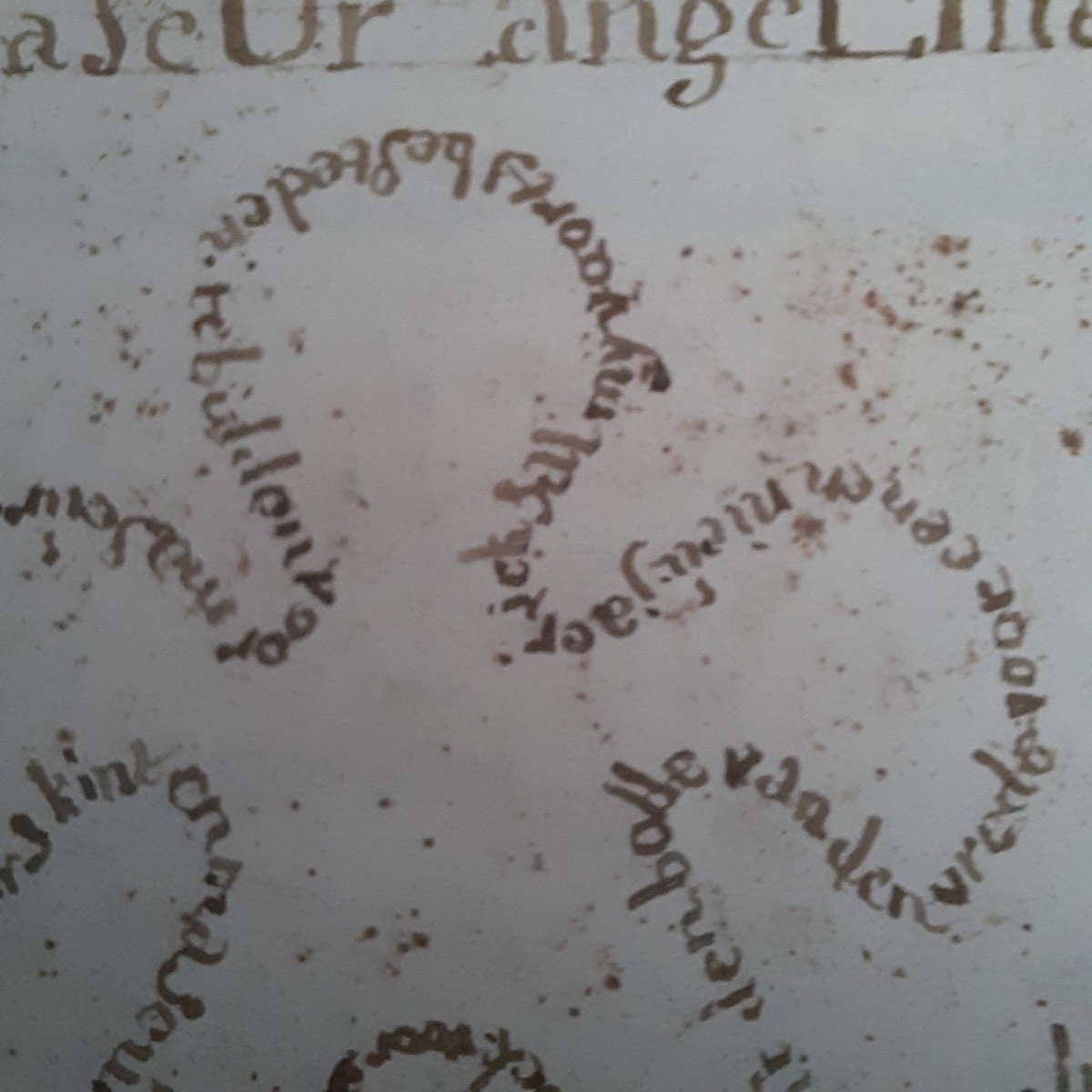 Anagram And Illumination From The 17th Century...-photo-4
