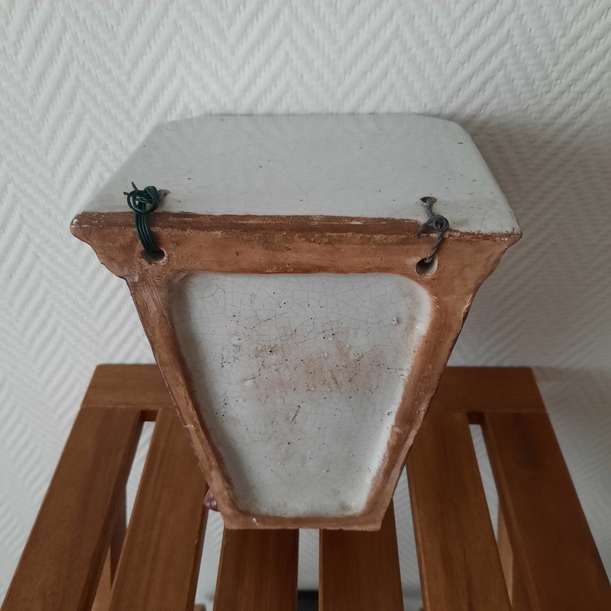 Cul De Lampe Faience Graindorge Dinan... Le Moine Patient-photo-3