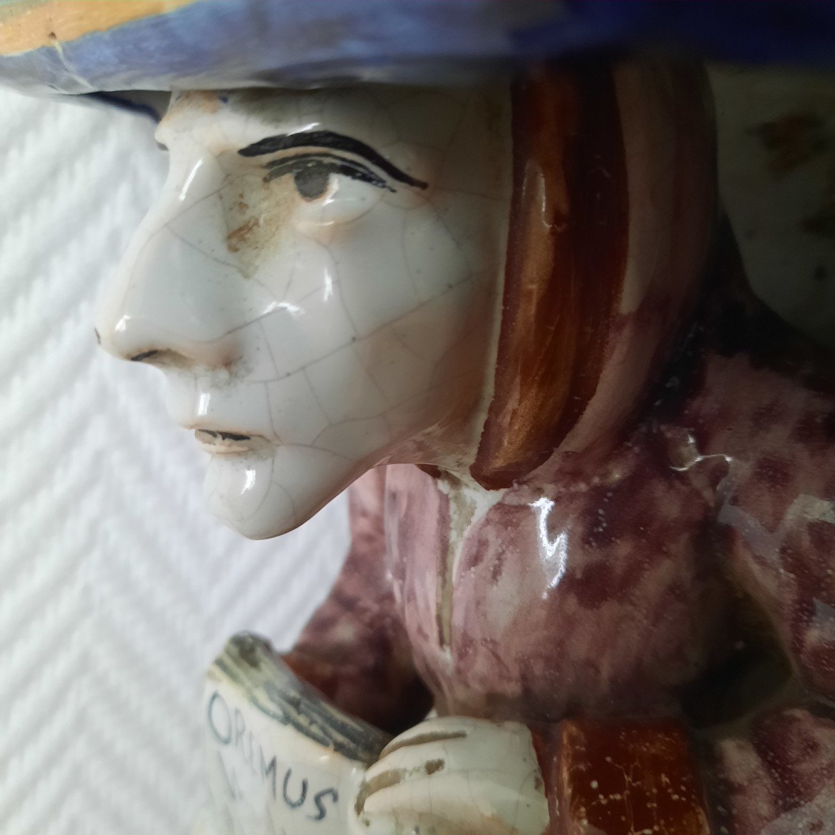 Cul De Lampe Faience Graindorge Dinan... Le Moine Patient-photo-7