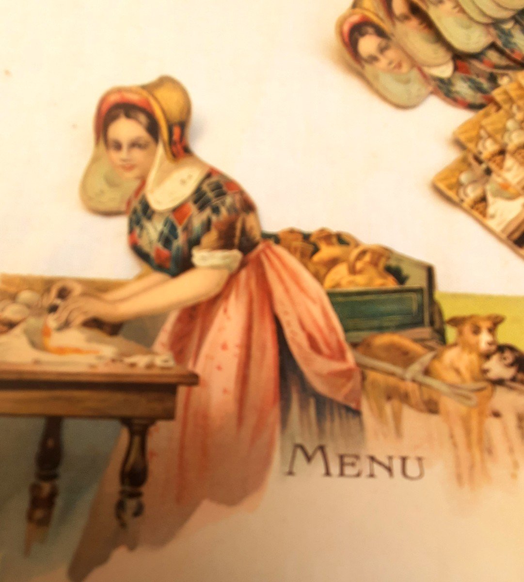 Set Of Advertising Menus From A Defunct Biscuit Factory-photo-2