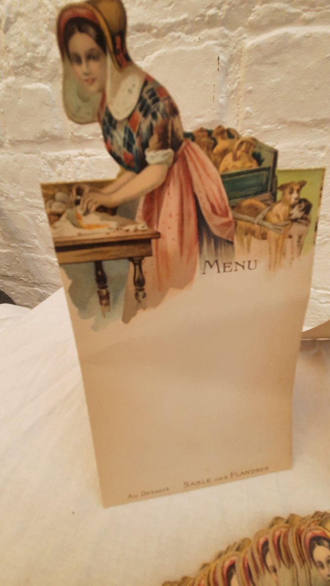 Set Of Advertising Menus From A Defunct Biscuit Factory-photo-1