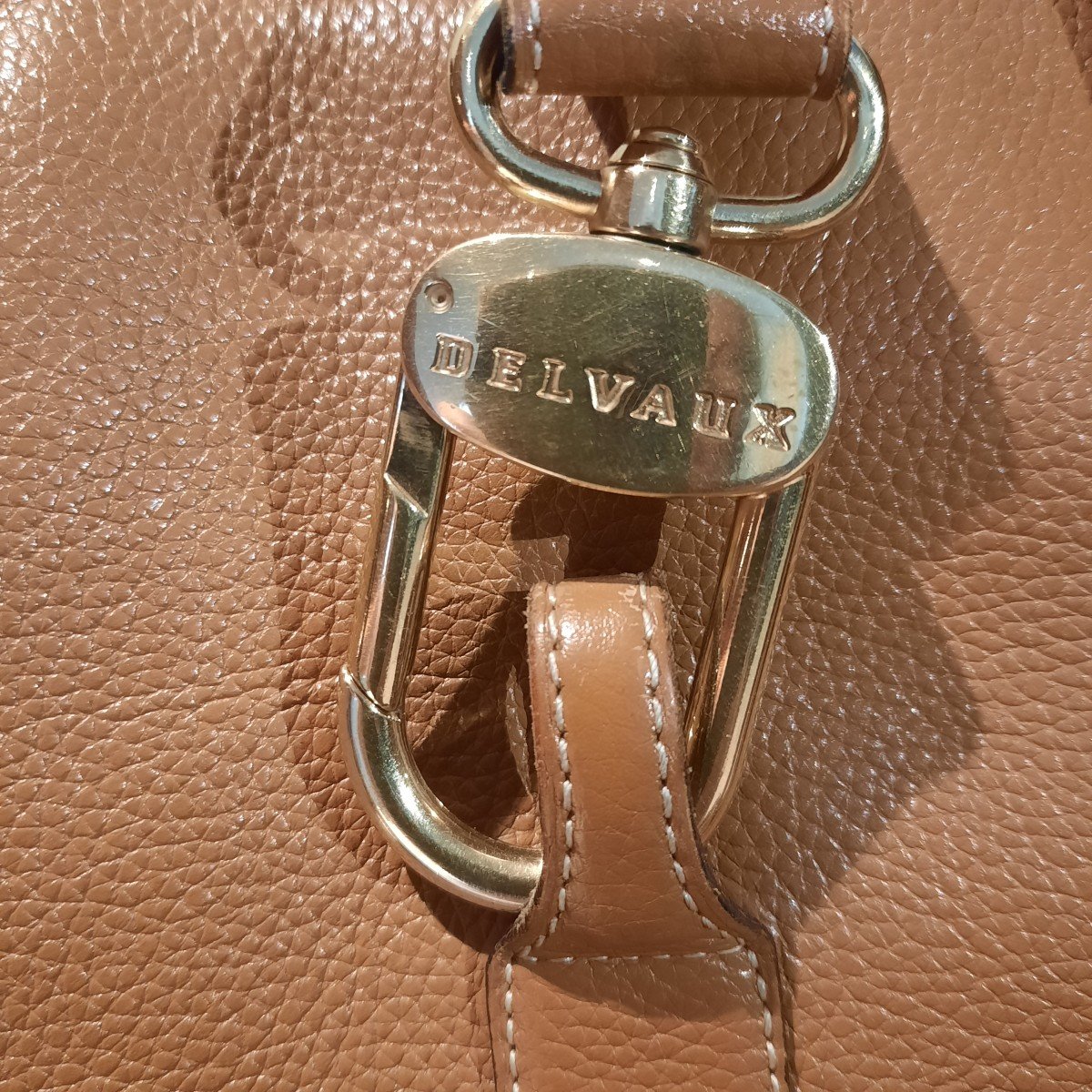 Sac d'Epaule Vintage Signe Delvaux-photo-4