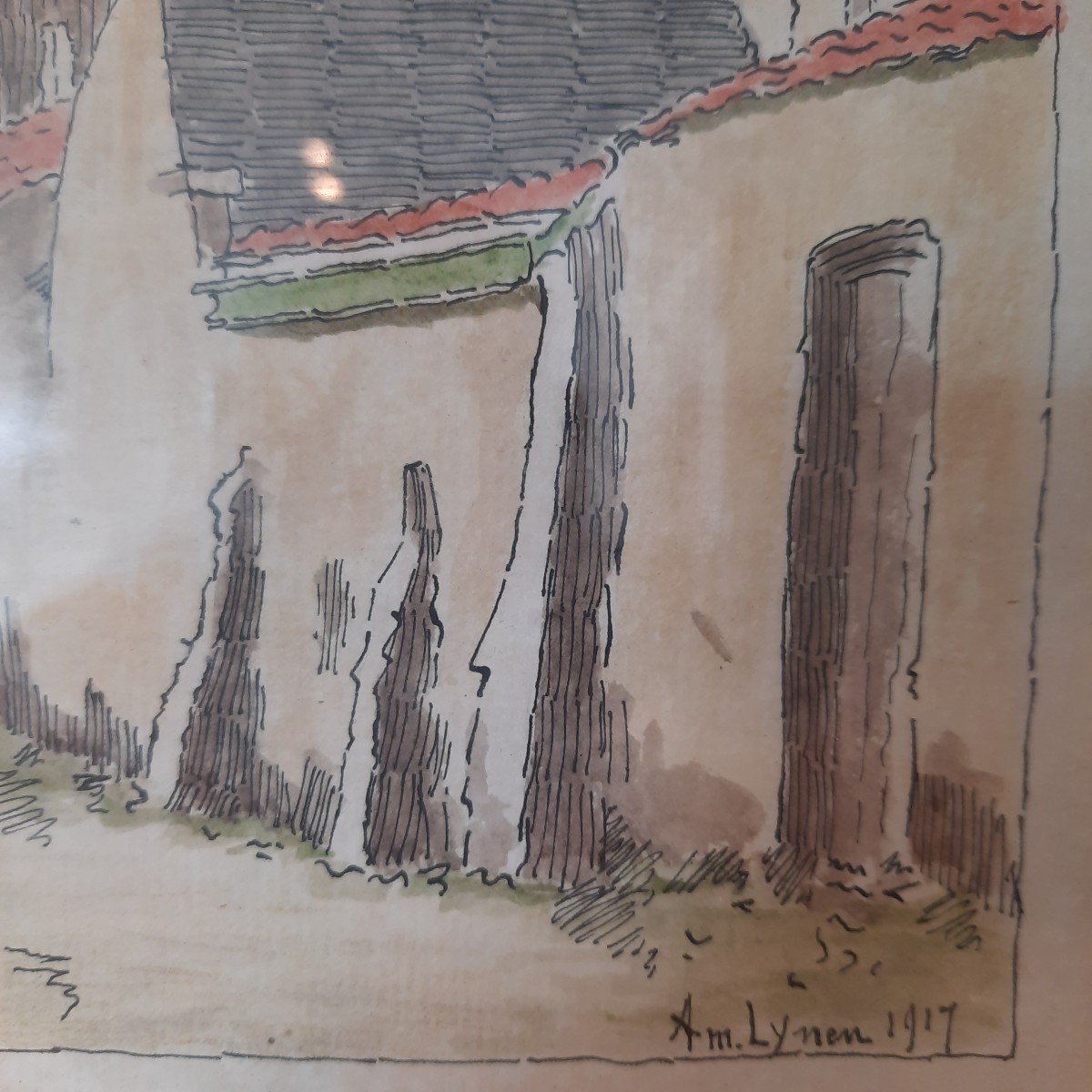 Drawing Of Mechelen Amedee Lynen 1919-photo-4