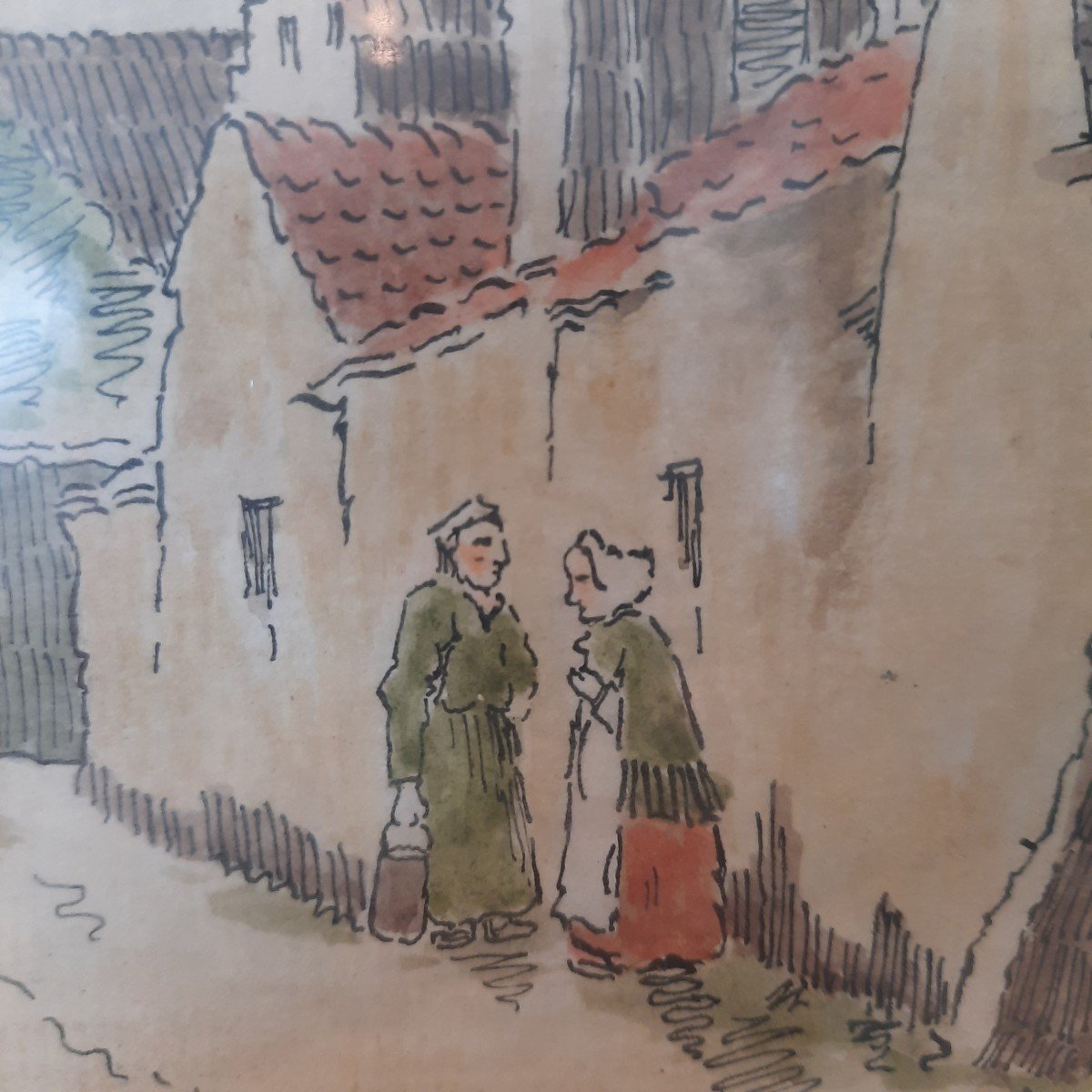 Drawing Of Mechelen Amedee Lynen 1919-photo-1