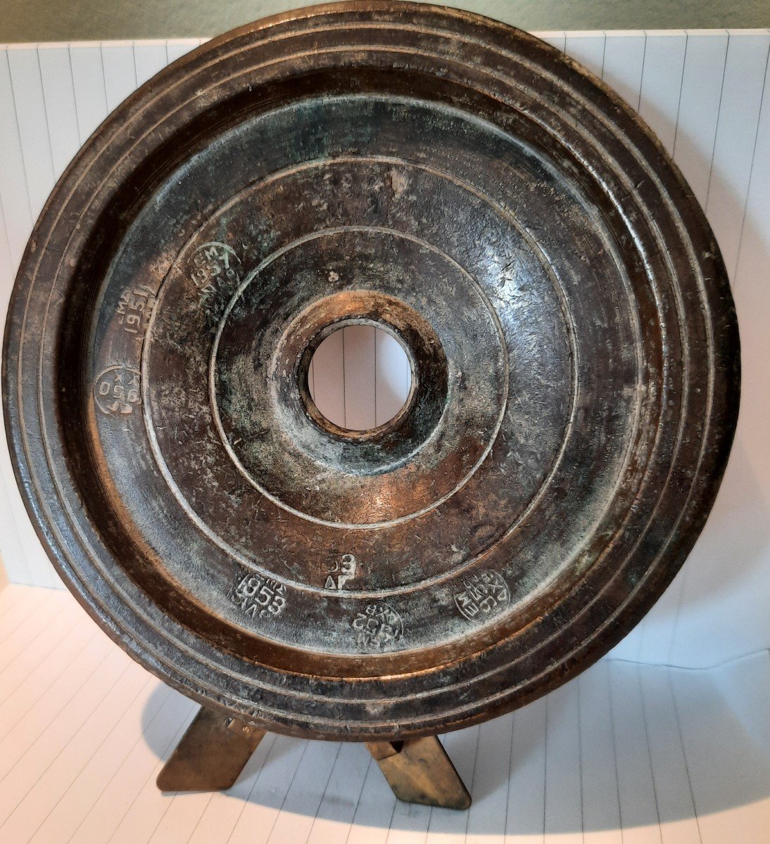  Poids Ottoman :  Okka Seldjoukhide En Bronze