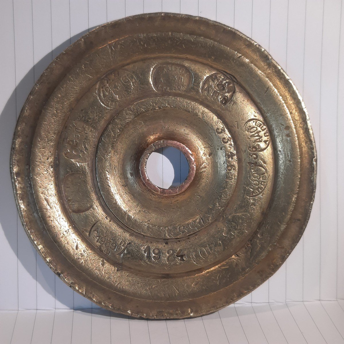 Ottoman Half Okka Sejukhide Bronze Weight-photo-2