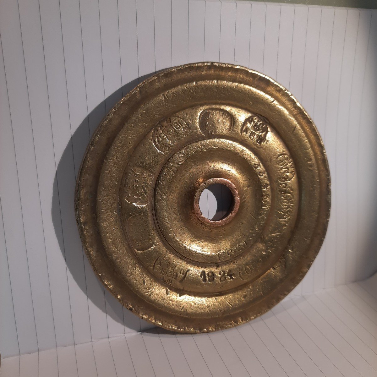 Ottoman Half Okka Sejukhide Bronze Weight-photo-3