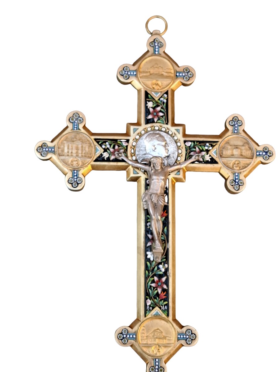  Grande Croix Micromosaique Bien Présomptueuse ...