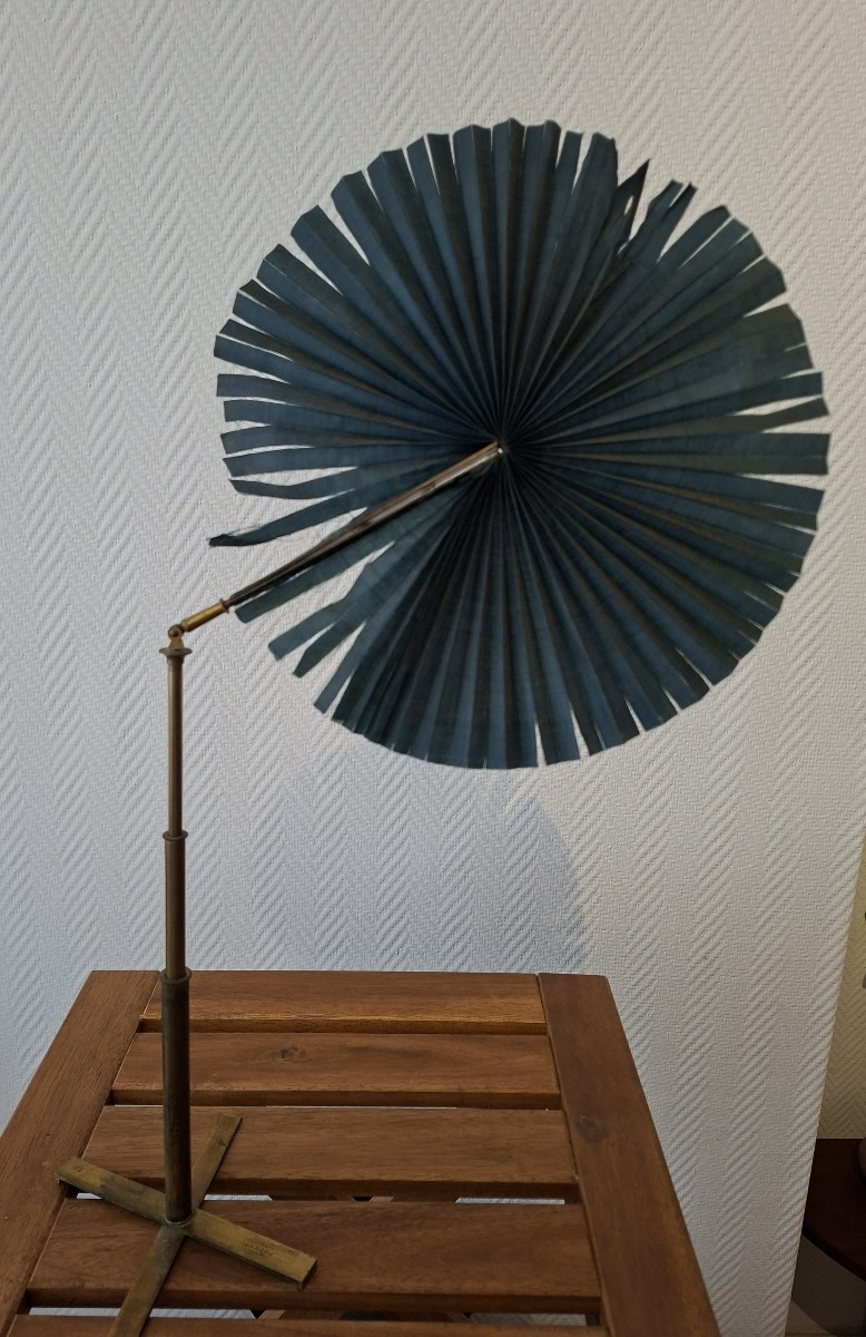 Rare Cocarde  Pare Lumiere Pour Microscope XIXe Birmingham.