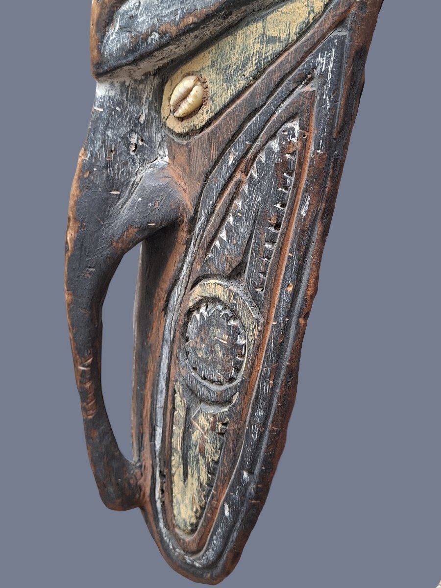 Sepik Initiation Mask, Papua New Guinea-photo-3