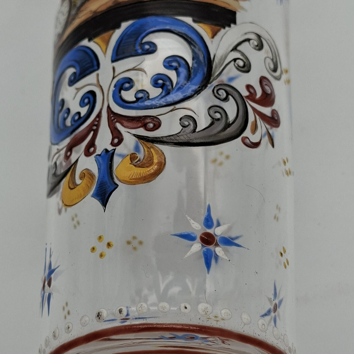 Austrian Enameled Glass Called Humpen-photo-2