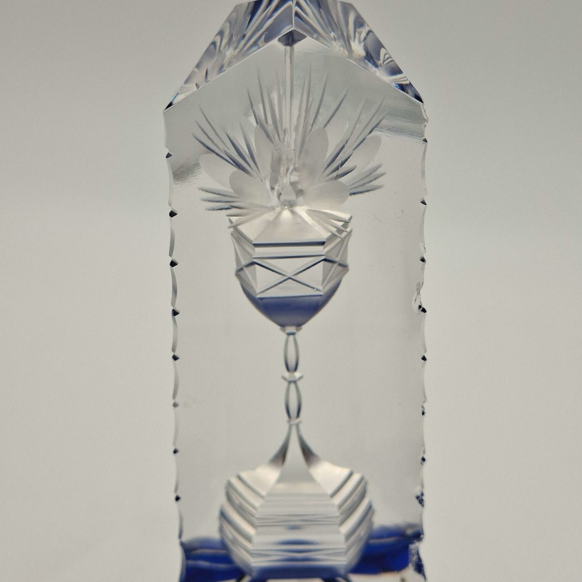 calice ... obélisque trompe l'oeil en cristal-photo-2