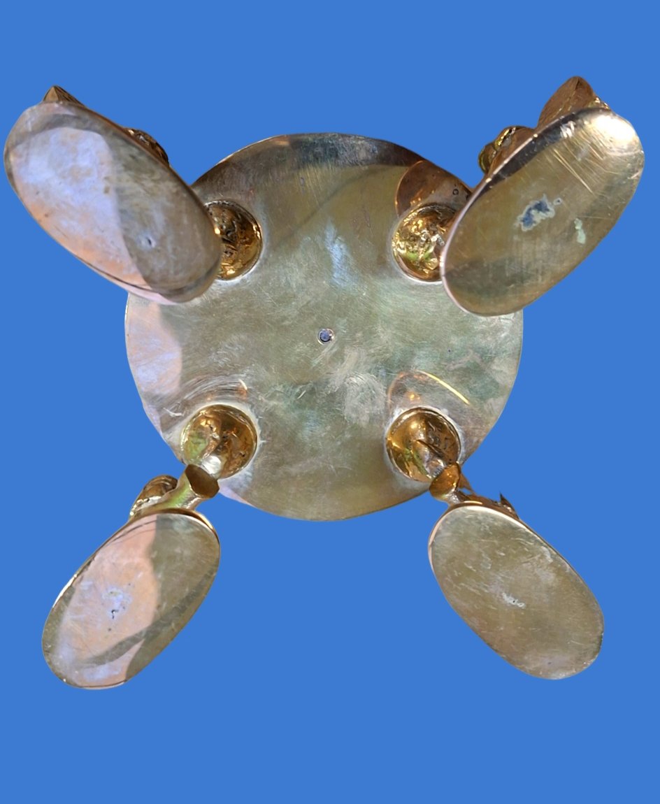 lourd  porte cierge aux anges.-photo-2