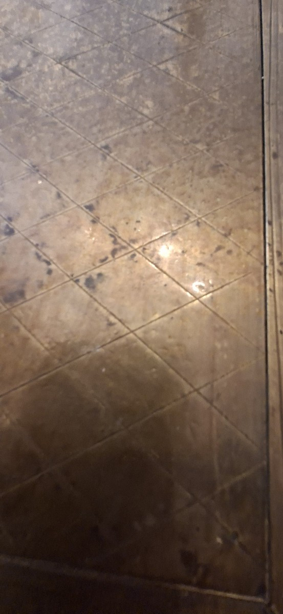 vitrine de parfumeur en laiton et ors-photo-3