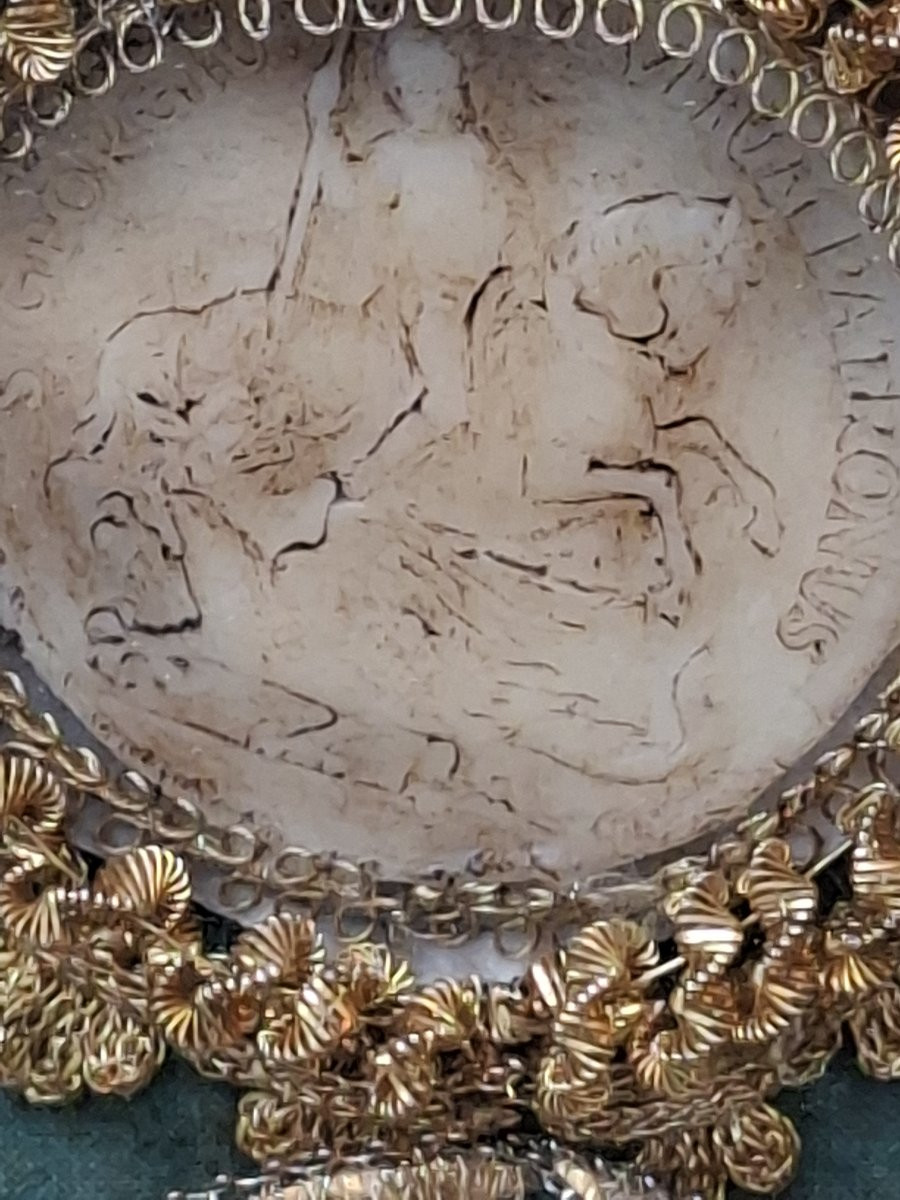 Wax Votive Offering Of Saint George -photo-1