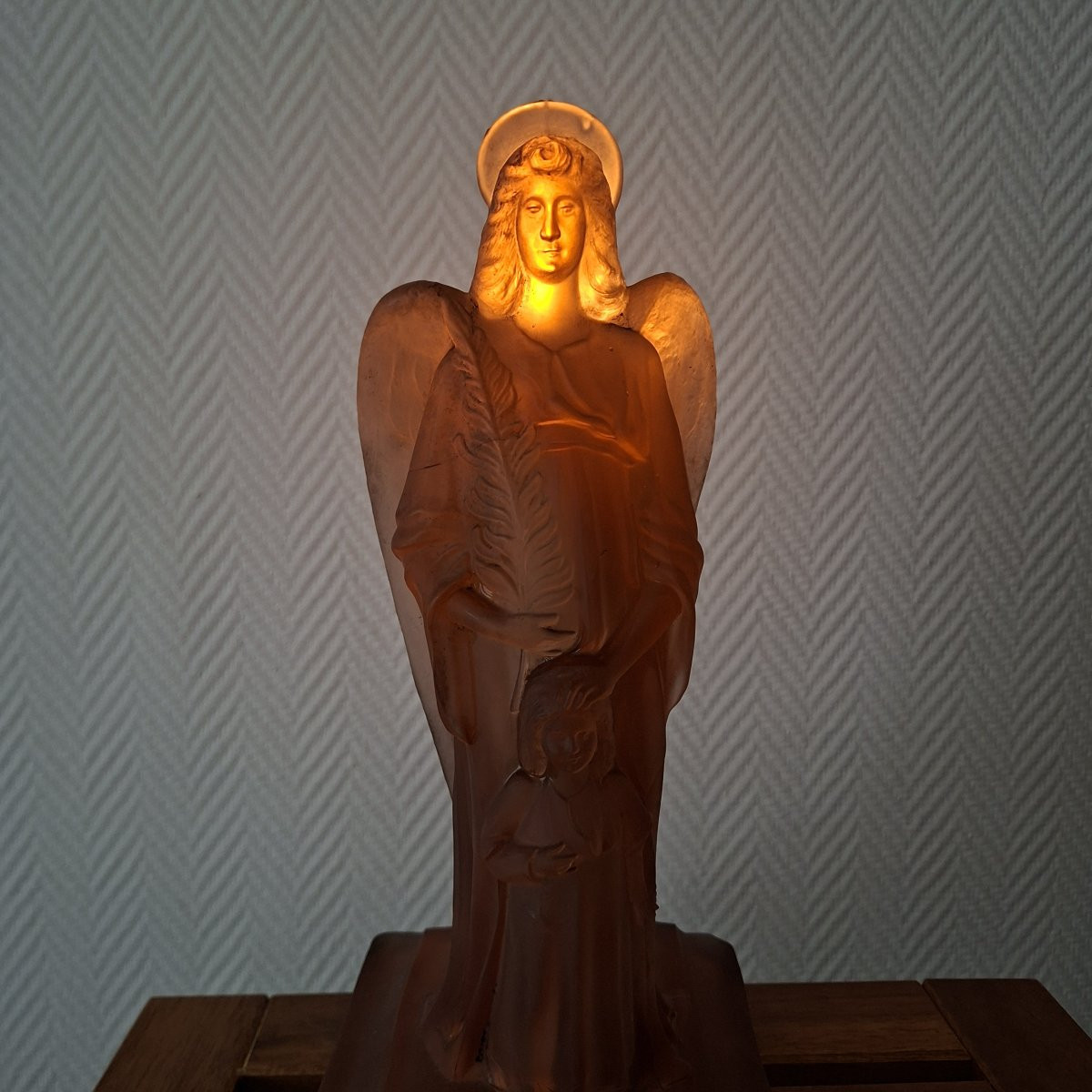 ANGE GARDIEN A LA BOUGIE-photo-4