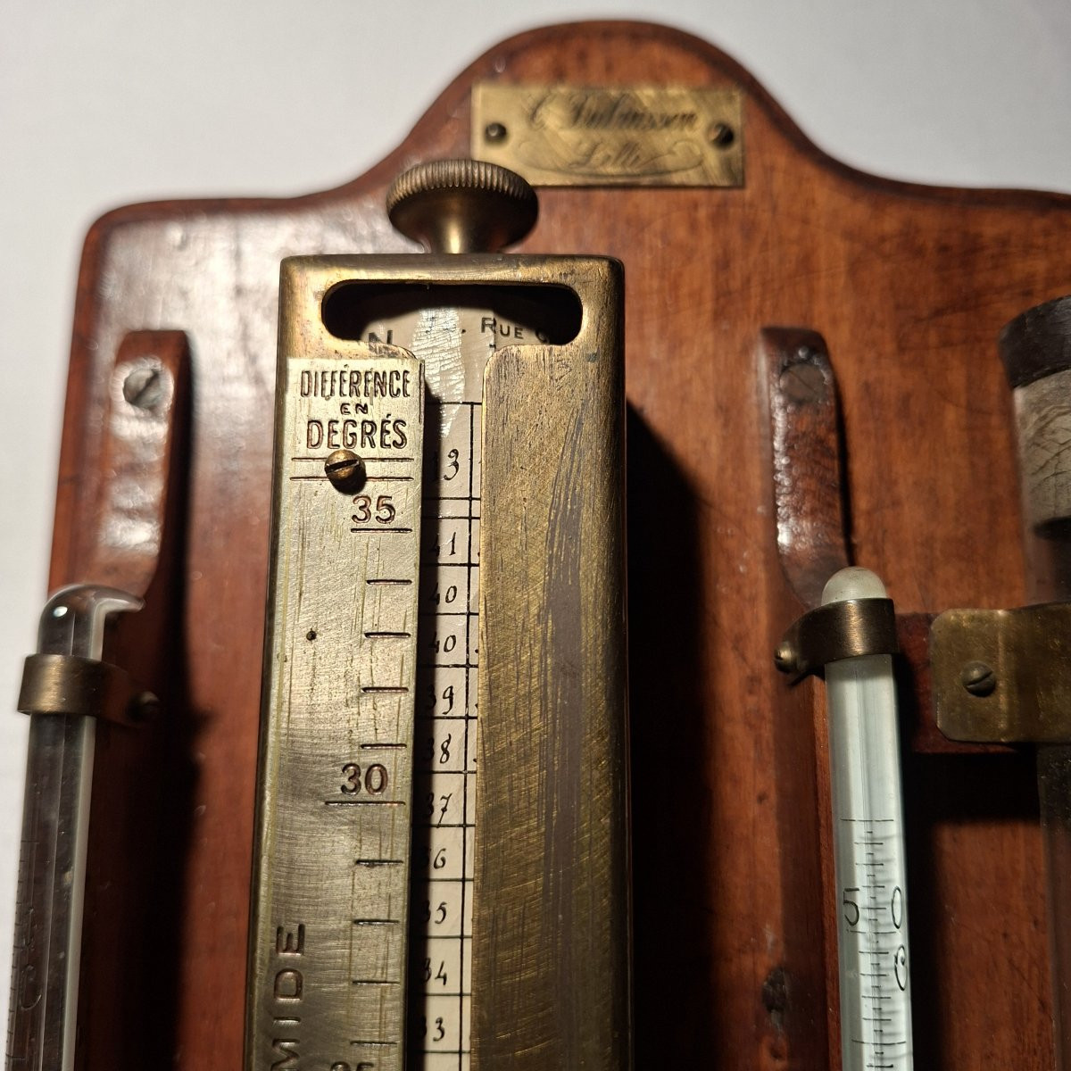psychromètre de précision  de Dubuisson à Lille XIXe-photo-6