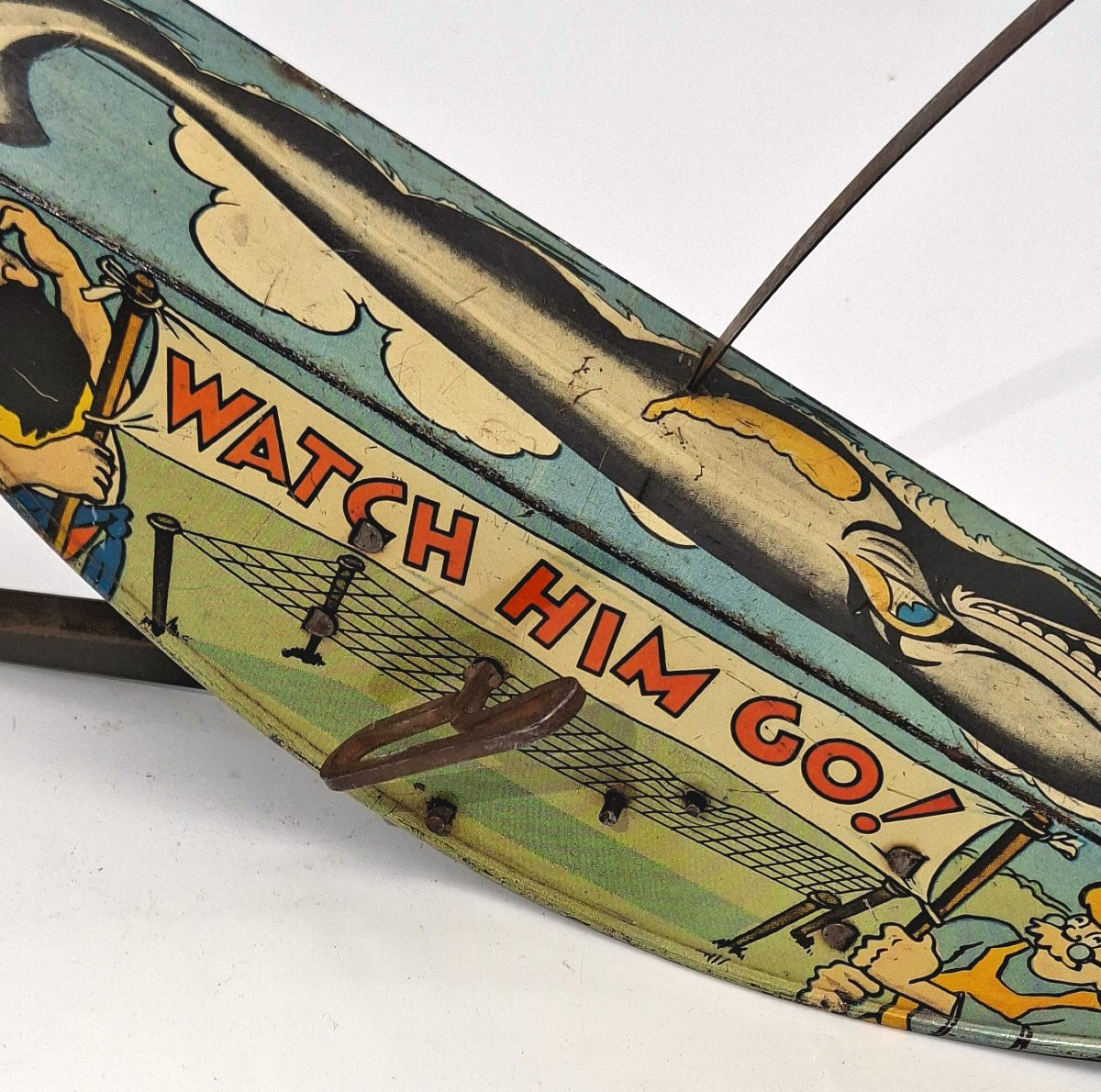 Pinocchio  acrobate  mécanique en  tôle Disney 1939 -photo-3