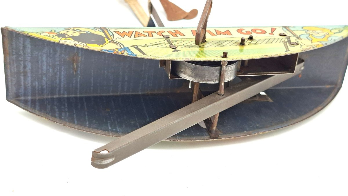 Pinocchio  acrobate  mécanique en  tôle Disney 1939 -photo-1